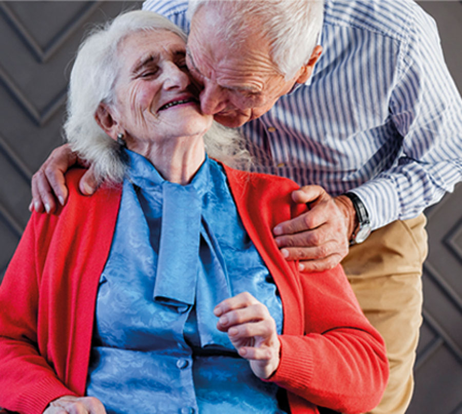 image of happy home care recipients